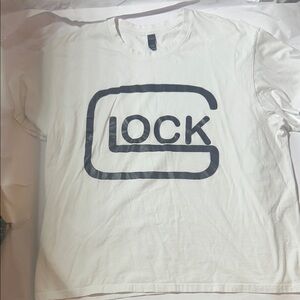 Glock Perfection Logo Classic White Graphic Tee